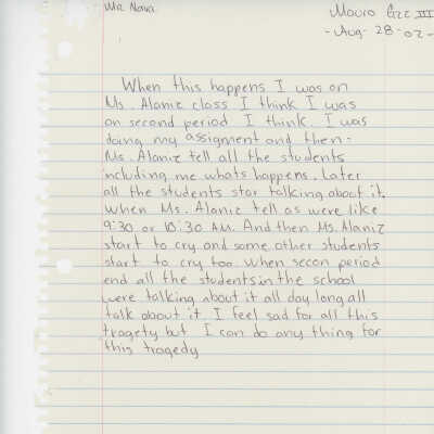 Essay: Untitled
