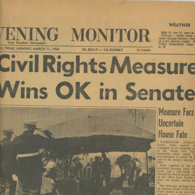 Newspaper clipping