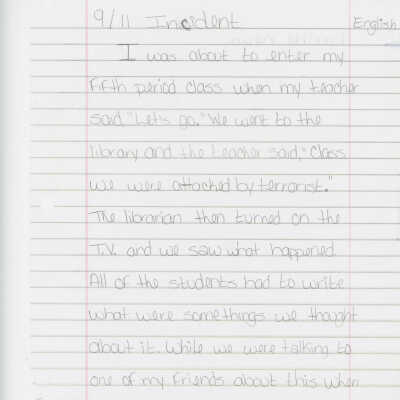 Essay: 9/11 Incident