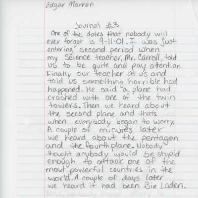Essay: Journal #3
