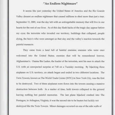 Essay: An Endless Nightmare