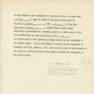 Letter