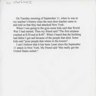 Essay: Untitled