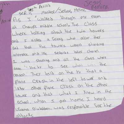Essay: Sep. 11
