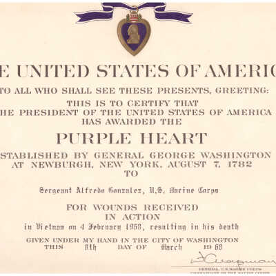 Purple Heart Award