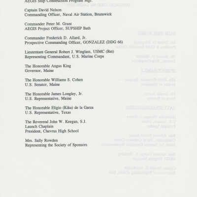 Platform list