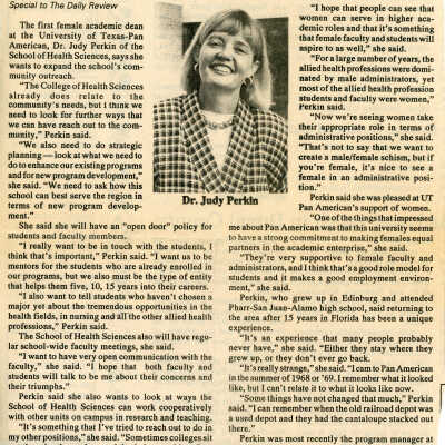 Newspaper article