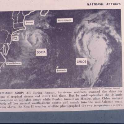 Hurricane map