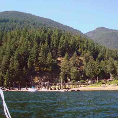 Indian Arm - Brighton Beach - view from water - 3