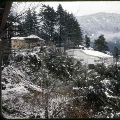 3655 - Looking east from veranda, snow, Jan 1962.tif