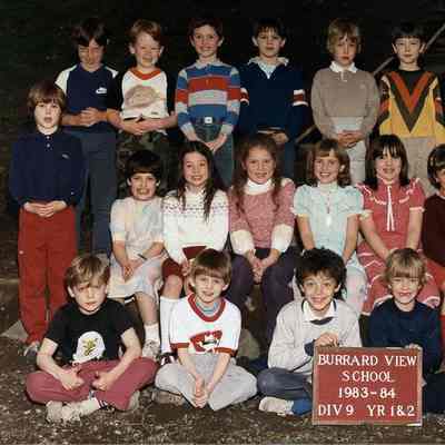 Burrard View School Div 9, Yr 1&2, 1983-84