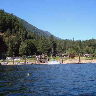 Indian Arm - Brighton Beach - view from water - 5
