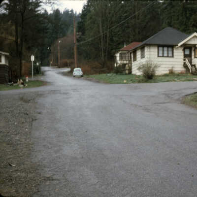 View from Naughton to Banbury 1970s