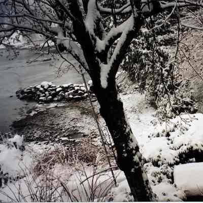 3145 - Deep Cove, snow, Red Ensign.tif
