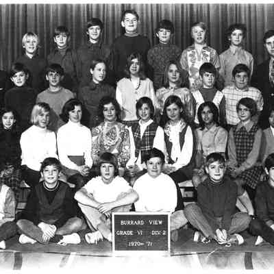 4795 - BVS Class, 1970-71, Grade 6, Div 2