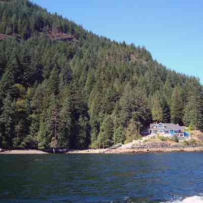Indian Arm - Brighton Beach - view from water - 7
