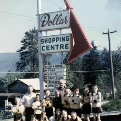 Dollar Shopping Centre sign 1962