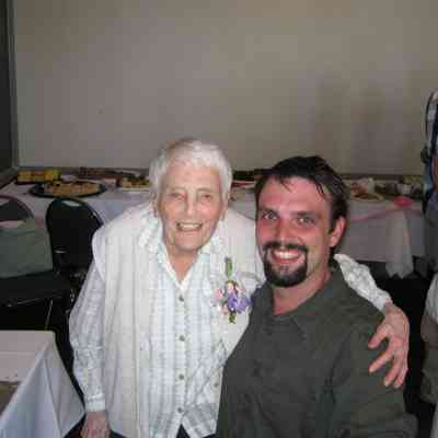 4806 - Jean Craig and Sean Addie at her 100th Birthday.JPG