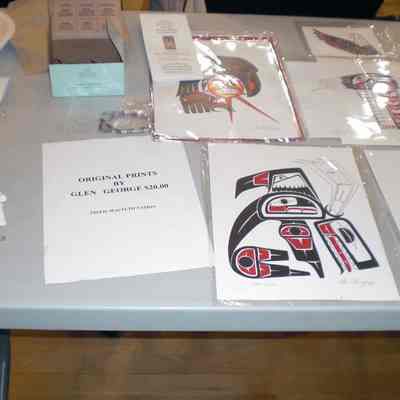 3396 - Local artisans prints; artist?s name on flyer CIMG0129.JPG