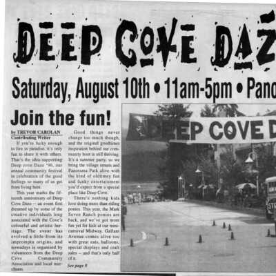 DC Daze DC Crier Aug 1996