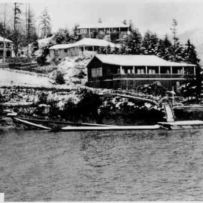 4997 Winter at Sunshine Falls, c1920