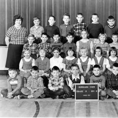 Burrard View School Gr 2 Div 8, 1962-63