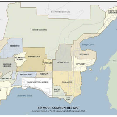 Seymour Communities Map