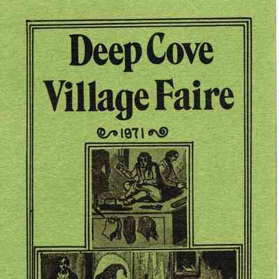 4015 - OBJECT - Deep Cove Village Faire cards 3.3x5 in, 1971.tif