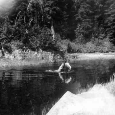 4863 - Boy on horseback swimming 1946-08-24.tif