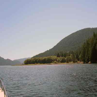 Heading south Indian Arm - view from water