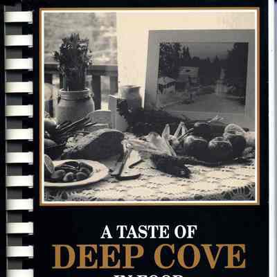 3206 - 02 - A Taste of Deep Cove cookbook cover