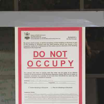 4314 - ReLeaf Do Not Occupy notice IMG_2282.tif