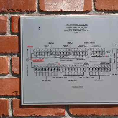 Browning Place, Windridge info plaque - 1