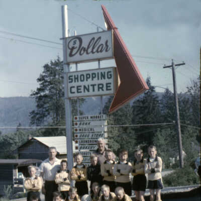 Dollar Shopping Centre from slide c1962 2