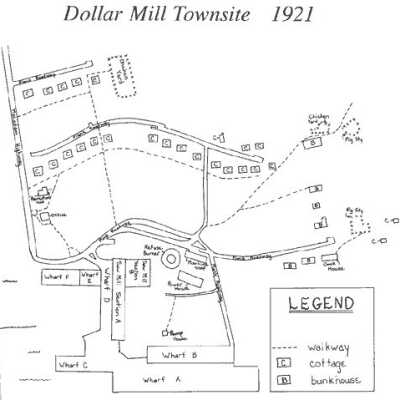Dollar Mill Townsite 1921