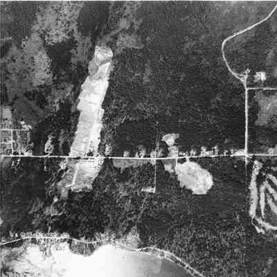 Aero survey 56042-28 - Blair Rifle Range-Keith Rd, 1956