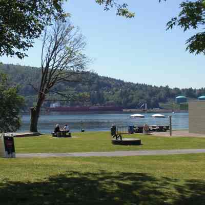 Cates Park/Whey-ah-Wichen (West); south view to water, concession - 1