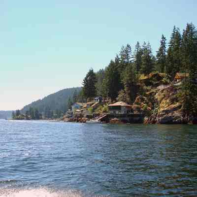 Indian Arm - North Woodlands - view from water - 1