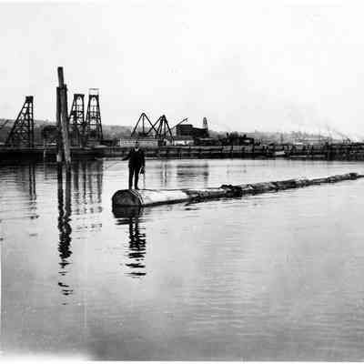 4353 - Great UBC Flat Pole 182' long c 1930.tif - 11 pics