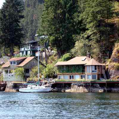 Indian Arm - North Woodlands - view from water - 2