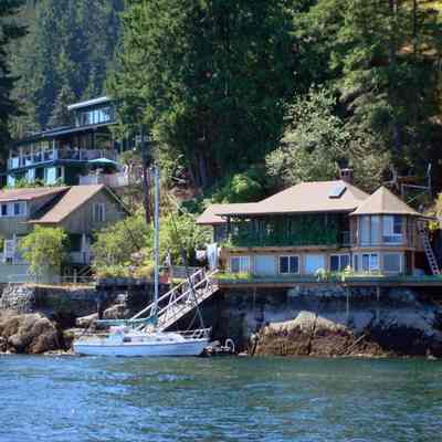 Indian Arm - North Woodlands - view from water - 4