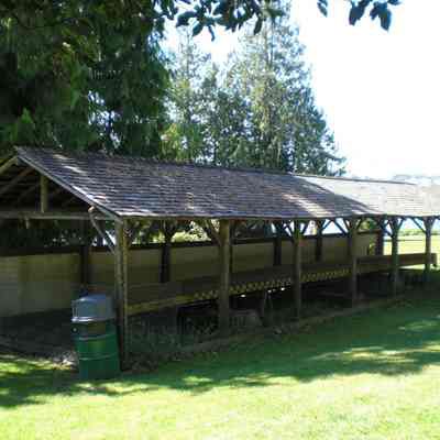 Cates Park/Whey-ah-Wichen (West); canoe shed - 1