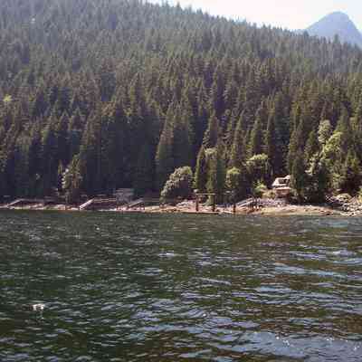 Indian Arm - Coldwell Beach - view from water - 3