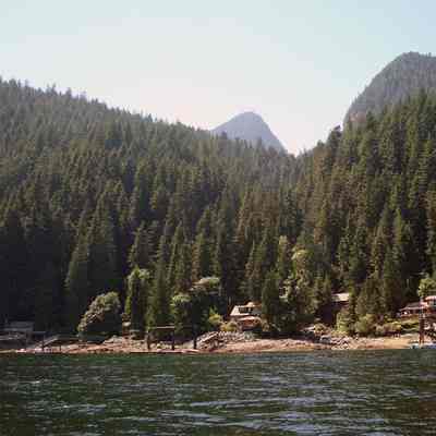 Indian Arm - Coldwell Beach - view from water - 4
