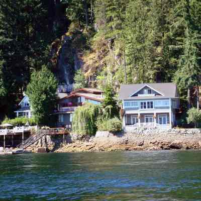 Indian Arm - Lone Rock Point - view from water - 2