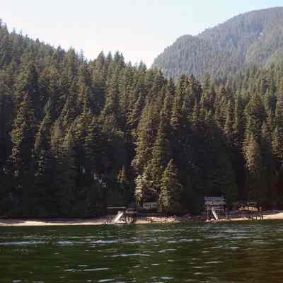 Indian Arm - Coldwell Beach - view from water - 5