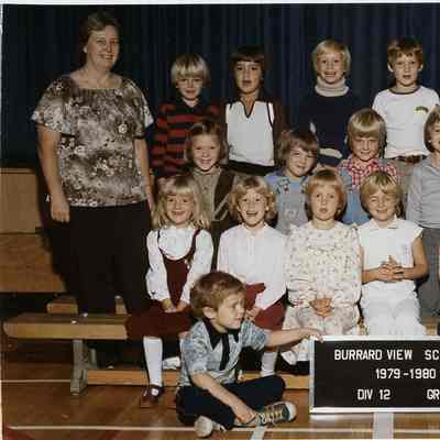 Burrard View School Div 12, Gr 1, 1979-80