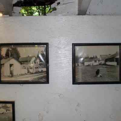 Maplewood Farm; photographs inside small heritage building - 2