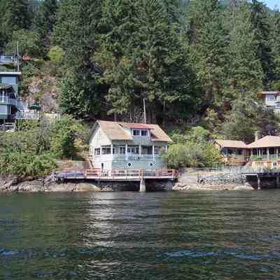 Indian Arm - Sunshine - view from water - 3