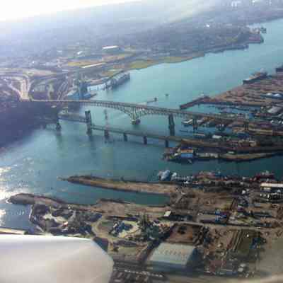 17 - Industrial Area and Iron Workers Memorial Bridge